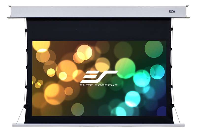 Elite Screens Evanesce Tab-Tension B Series, 120-inch Diag., 16:9 Electric Screen, CineWhite Material