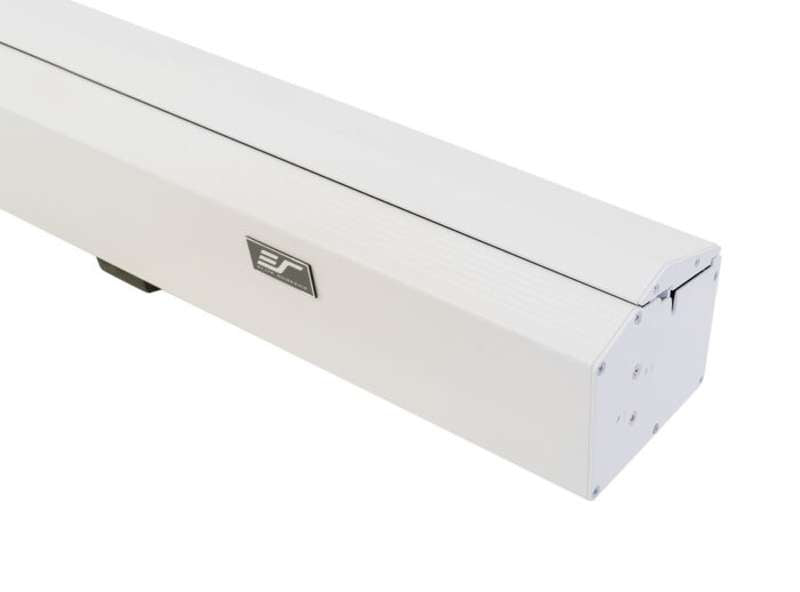 Elite Screens Kestrel Tab-Tension 2 CLR Series 101 Inch Diagonal Electric Screen, White