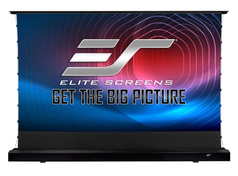 Elite Screens Kestrel Tab-Tension 3 Series, 122-inch Diag., 16:9 Electric Screen, CineWhite  Material