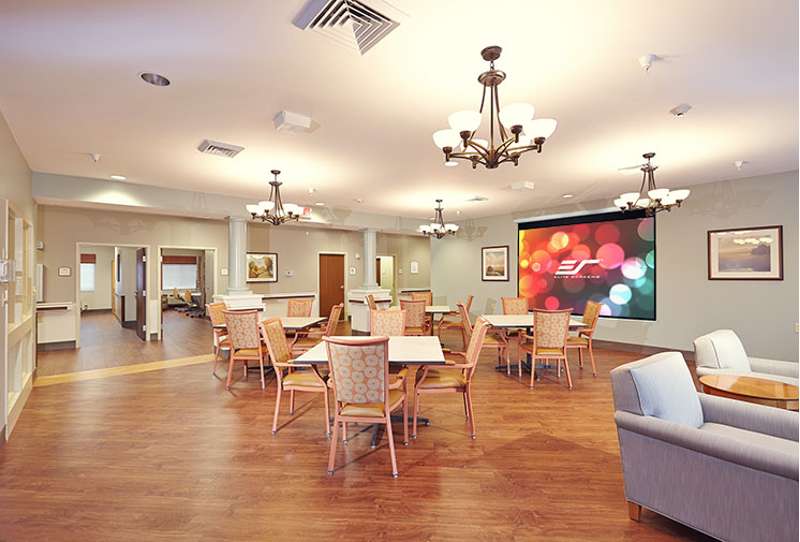 Elite Screens Manual B Series, 110-inch Diag., 16:9 Manual Screen, MaxWhite2 Material