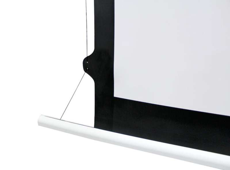 Elite Screens Manual Tab-Tension 2 Series, 125-inch Diag., 16:9 Manual Screen, CineWhite UHD-B Material