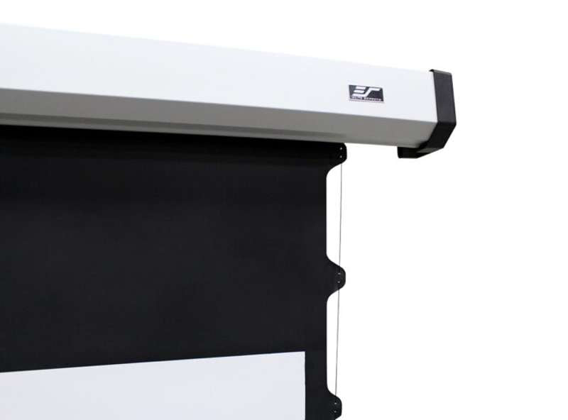 Elite Screens Manual Tab-Tension 2 Series, 140-inch Diag., 16:9 Manual Screen, CineWhite UHD-B Material