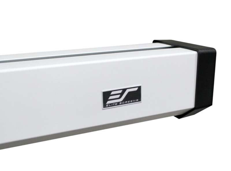 Elite Screens Manual Tab-Tension 2 Series, 140-inch Diag., 16:9 Manual Screen, CineWhite UHD-B Material
