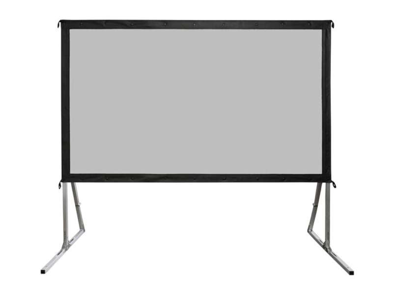 Elite Screens Yard Master 2 Rear Series, 120-inch Diag., 16:9 Portable Screen, WraithVeil Material