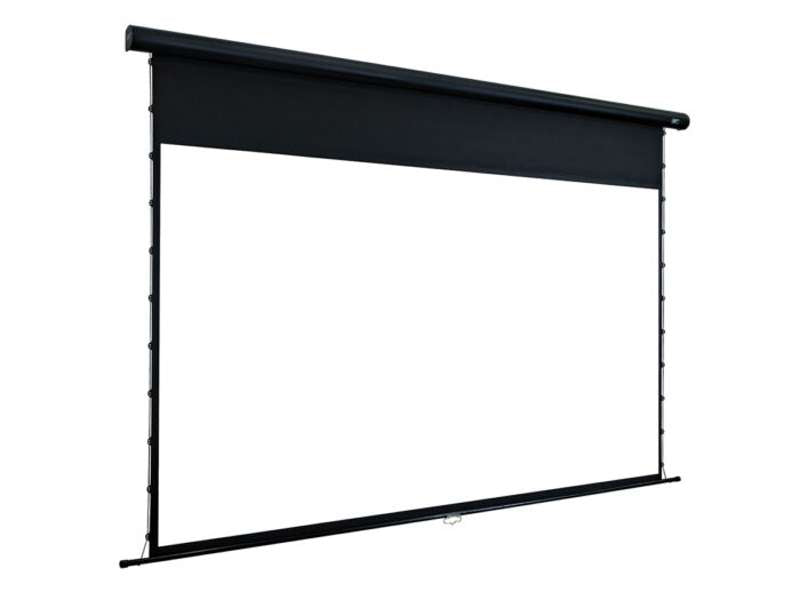 Elite Screens Yard Master Manual Tension Series, 125-inch Diag., 16:9 Manual Screen, CineWhite Material