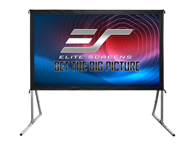 Elite Screens Yard Master 2 WraithVeil Dual Series, 180-inch Diag., 16:9 Portable Screen