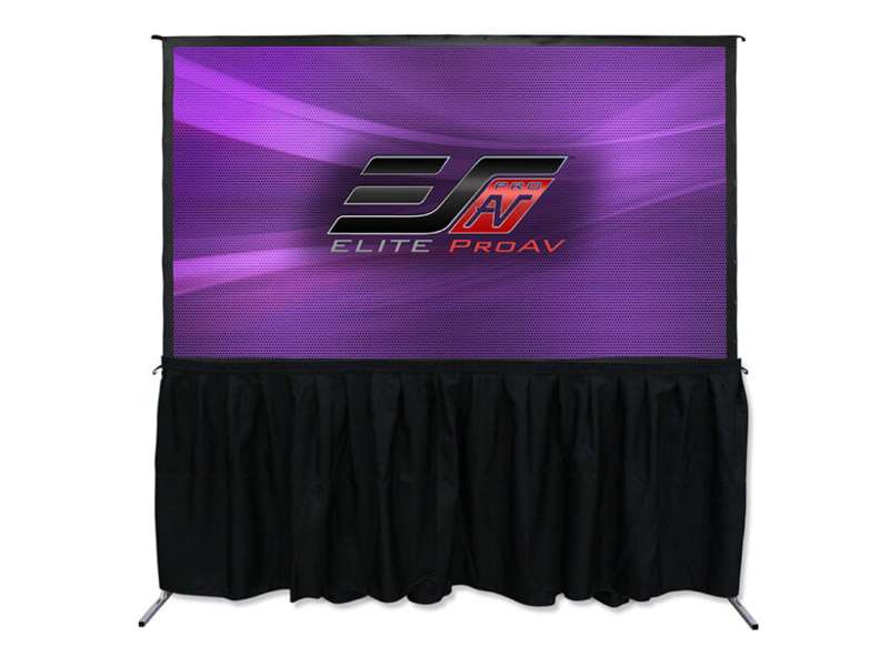 Elite Screens Yard Master Pro 2 Series, 200-inch Diag. 16:9 Portable Screen, CineWhite/WraithVeil Material