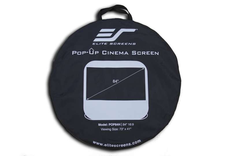 Elite Screens Pop-Up Cinema Series 92 Inch Diagonal Portable Screen