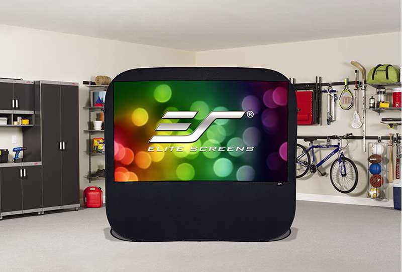 Elite Screens Pop-Up Cinema Series 92 Inch Diagonal Portable Screen