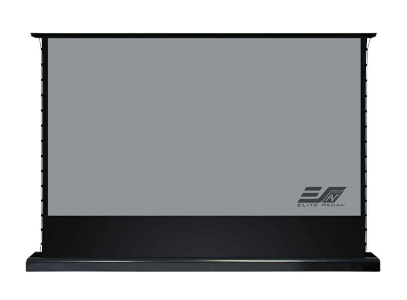 Elite Screens Presenter Pro Riser CineGrey 4D Series, 150-inch Diag. 16:9 Electric Screen, CineGrey 4D Material