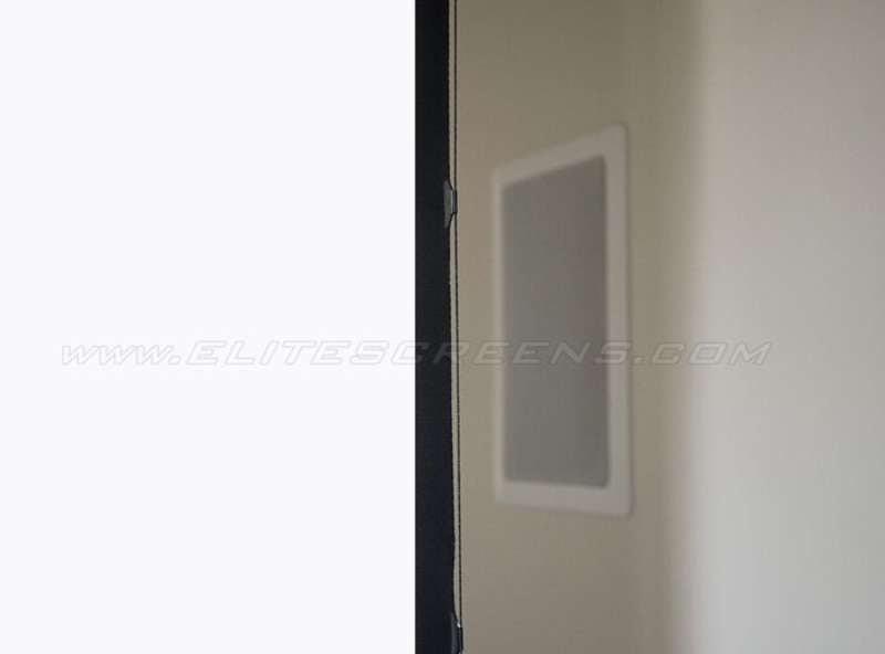 Elite Screens Saker Tab-Tension AcousticPro UHD Series, 120-inch Diag., 16:9 Electric Screen