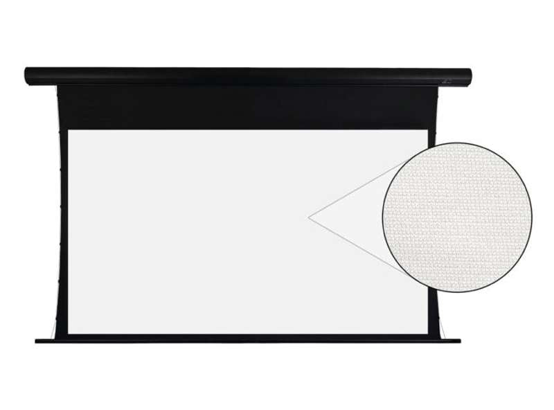 Elite Screens Saker Tab-Tension AcousticPro UHD Series, 150-inch Diag., 16:9 Electric Screen