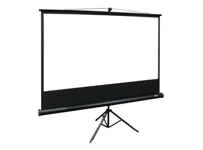Elite Screens Tripod Series, 136-inch Diag., 1:1 Portable Screen, MaxWhite2 Material