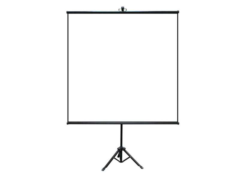 Elite Screens Tripod Lite Wall Series, 50-inch Diag., 1:1 Tripod Screen, MaxWhite Material