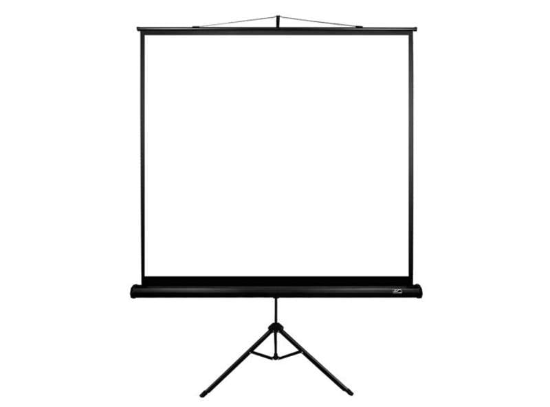 Elite Screens Tripod B Series, 85-inch Diag., 1:1 Portable Screen, MaxWhite2 Material