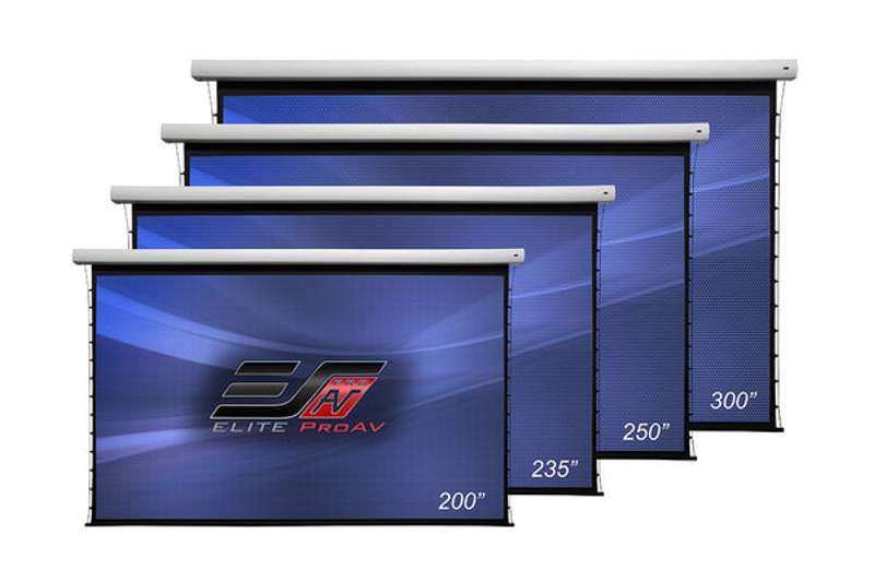 Elite Screens Tension Pro Series 200 Inch Diagonal Electric Screen