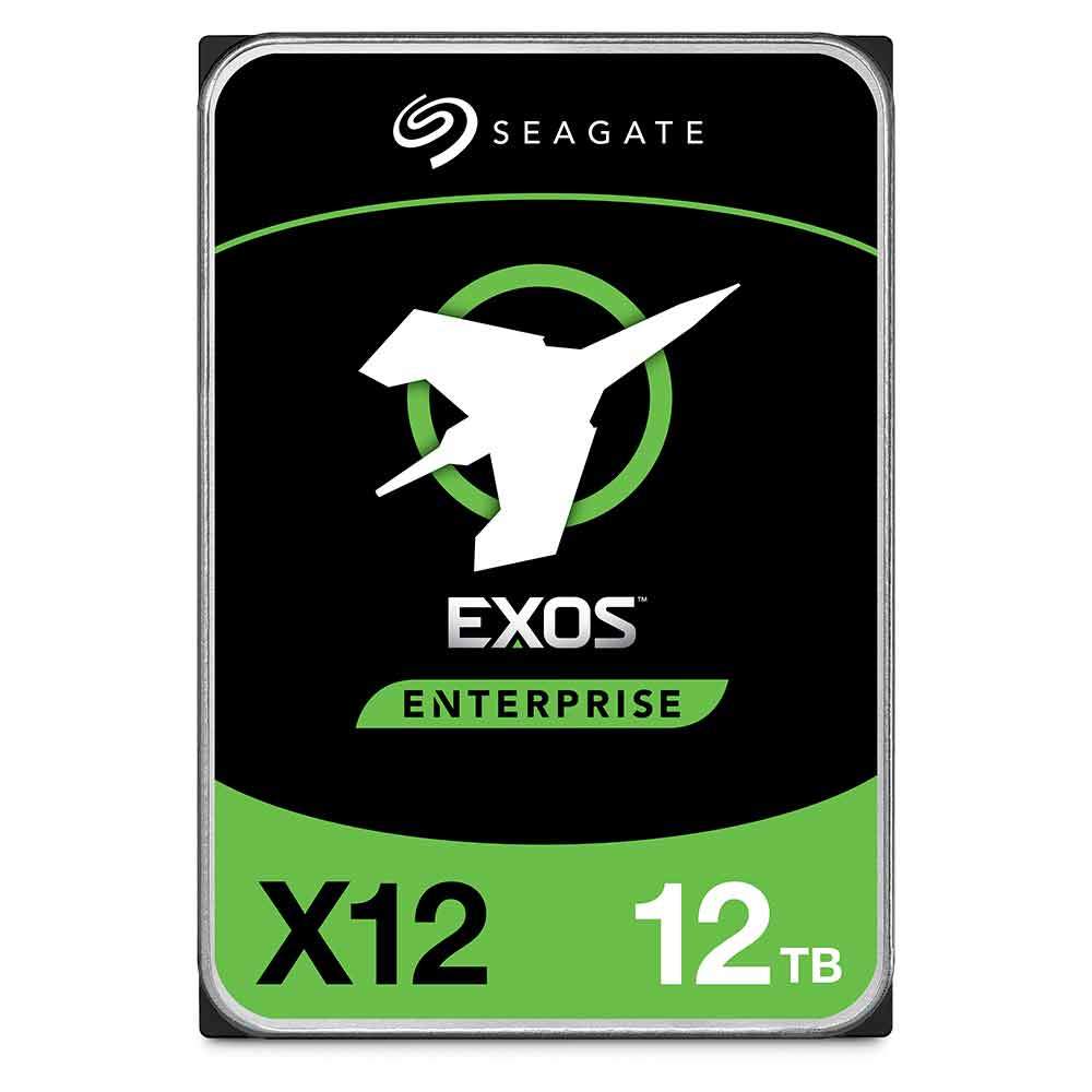 Seagate Exos X12 ST12000NM0037 12TB 7.2K RPM SAS 12Gb/s 512e SED 3.5in Recertified Hard Drive