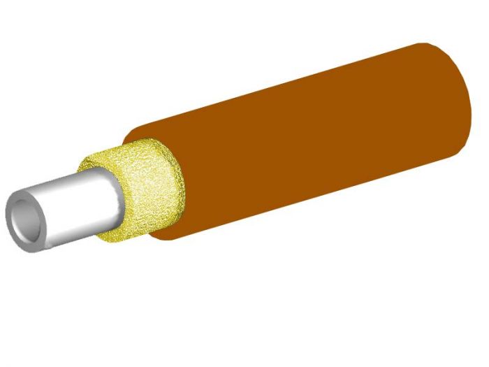 TLC Furcation Tube 3mm/900um Inner Tube - Brown, Unit of Measurement Per Meter