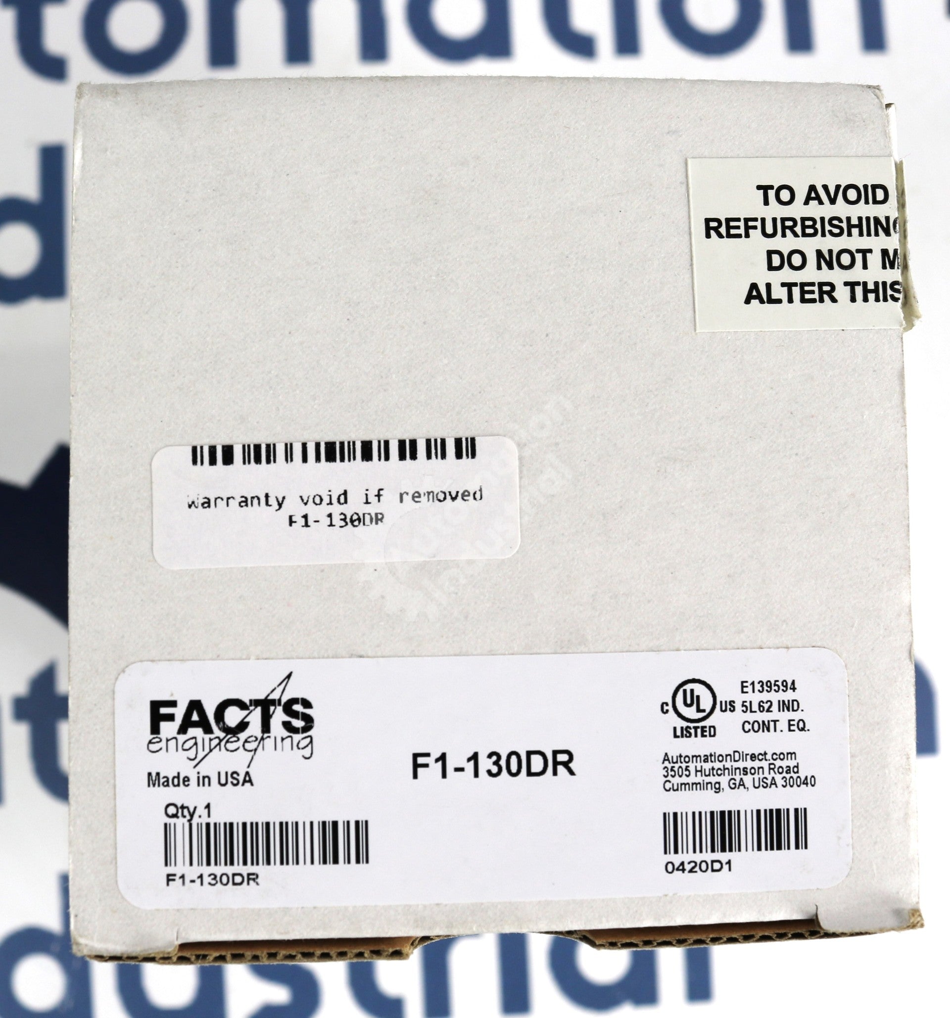 F1-130DR by Fact Engineering Relay Output  DL105 New Surplus Factory Package