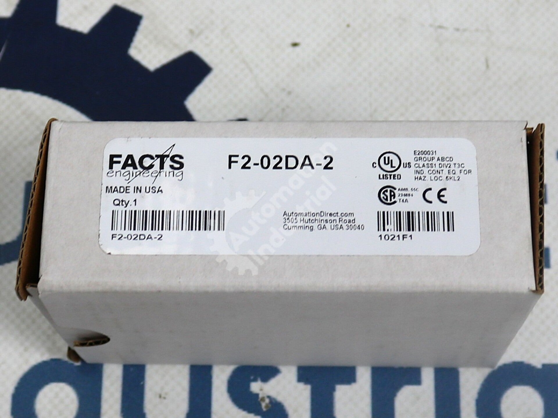 F2-02DA-2 By Facts Engineering DL205 Analog Output Module NSFP