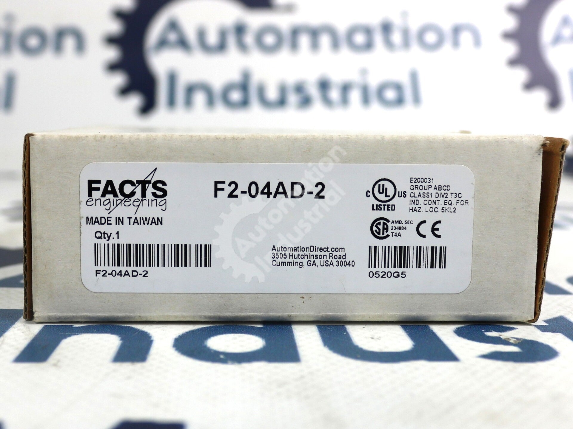 F2-04AD-2 By Facts Engineering DL205 Analog Input Module NSFP