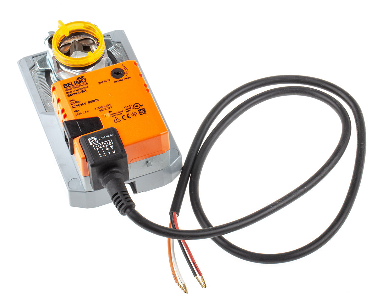 SM24A-SR | Belimo Non Fail Safe Rotary Actuator 20 Nm 24 V Modulating