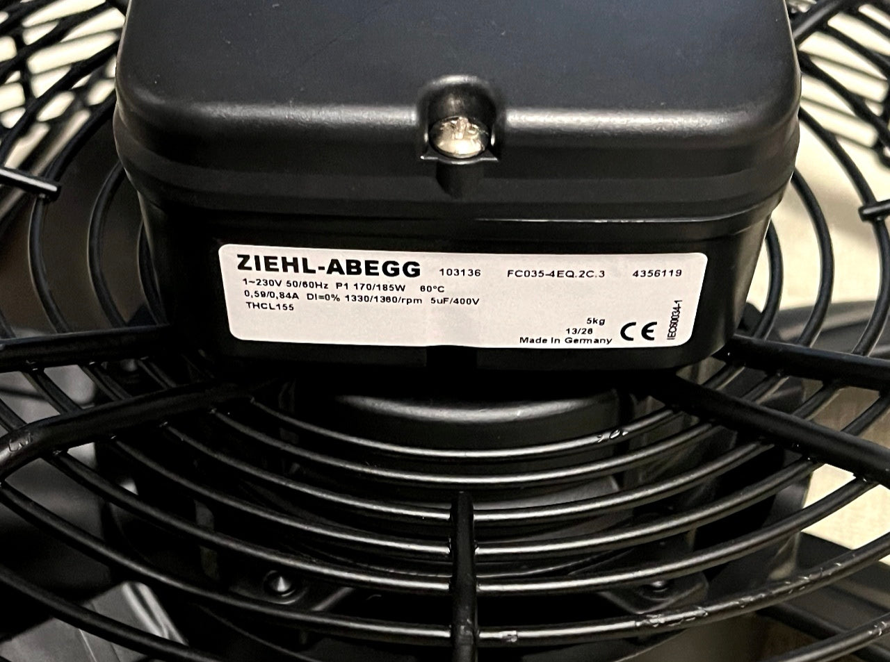 FC035-4EQ.2C.3 ZIEHL-ABEGG Axial Fan 230V | High Efficiency Quiet Cooling Solution