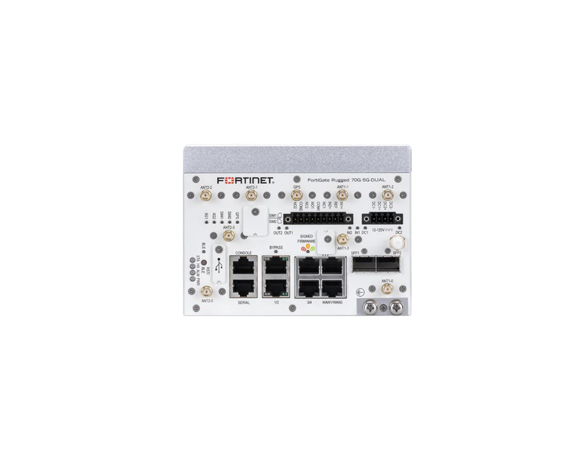Fortinet FGR-70G-5G-DUAL-BDL-809-12 FortiGate Rugged Next Generation Firewall