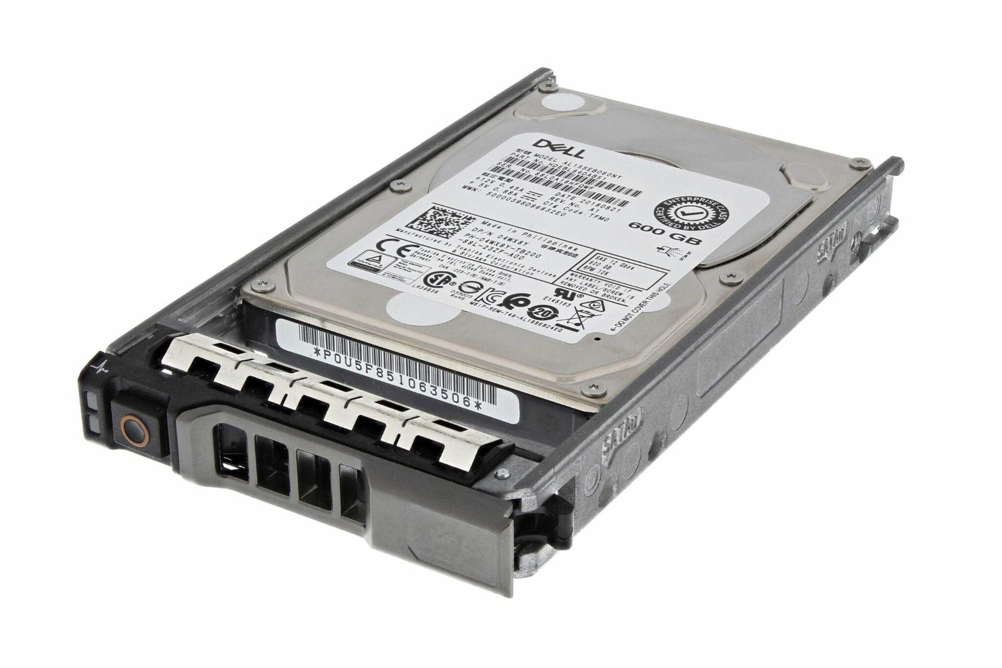 Dell FKJ06 600GB 15k rpm 2.5in SAS 12Gbps Hard Drive