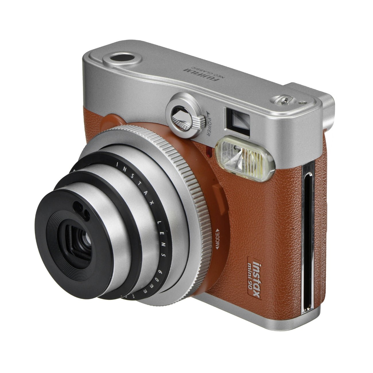 Fujifilm INSTAX Mini 90 Instant Camera (Black & Brown)