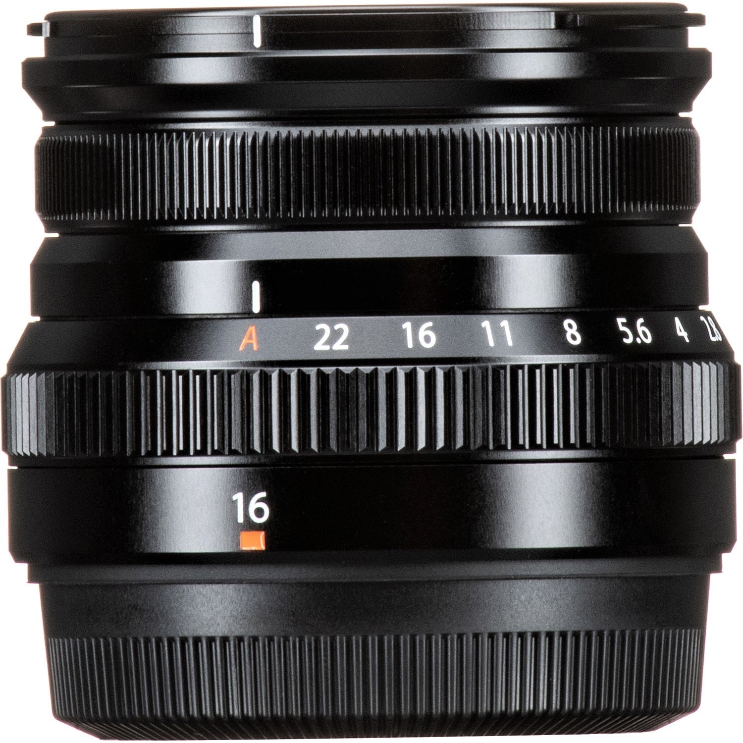 Fujifilm XF 16mm F2.8 R WR Lens (Black & Silver)