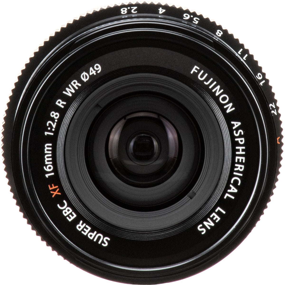 Fujifilm XF 16mm F2.8 R WR Lens (Black & Silver)