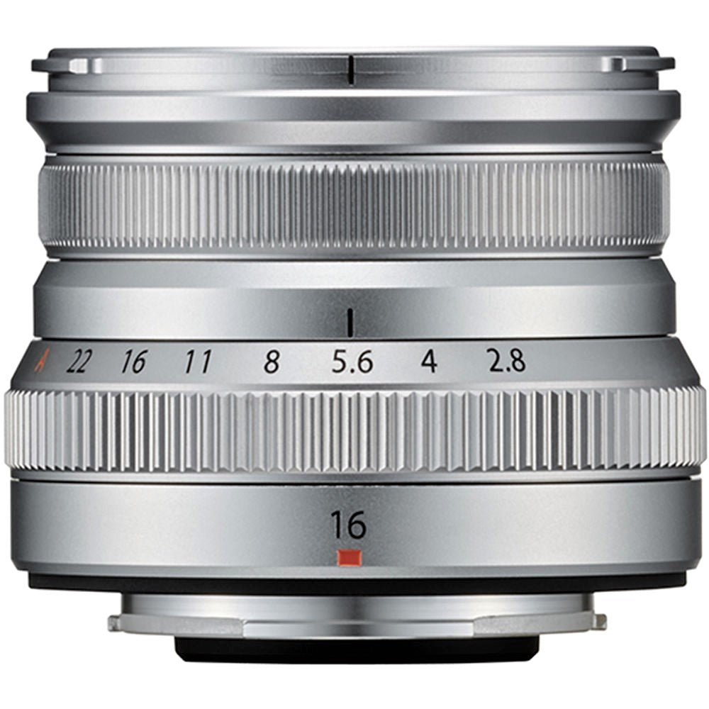 Fujifilm XF 16mm F2.8 R WR Lens (Black & Silver)