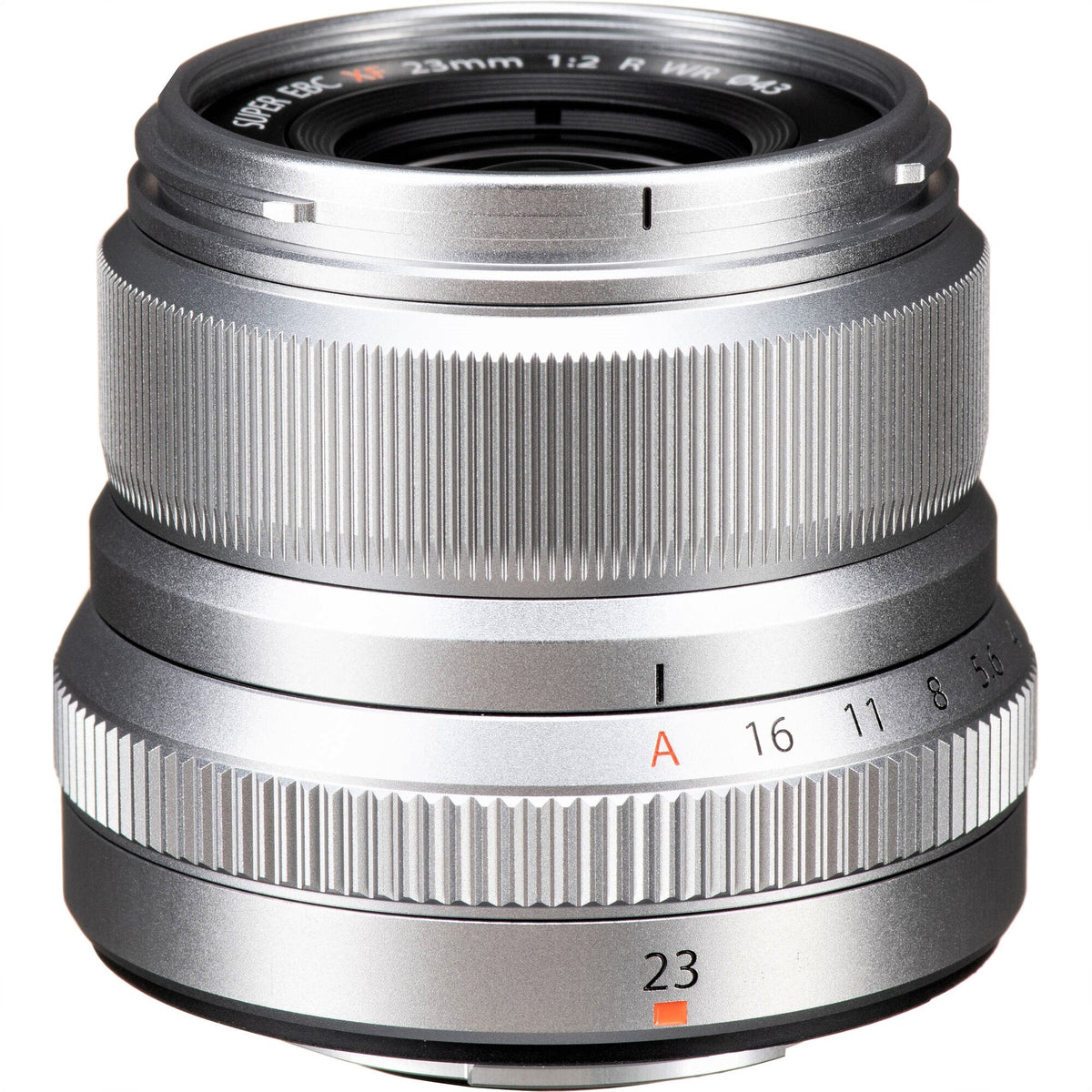 Fujifilm XF 23mm F/2 R WR Lens (Black & Silver)