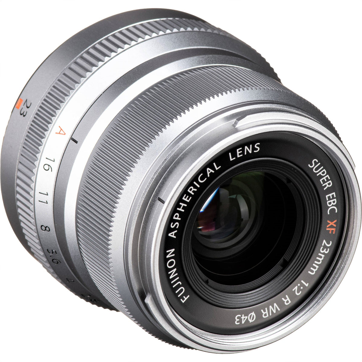 Fujifilm XF 23mm F/2 R WR Lens (Black & Silver)