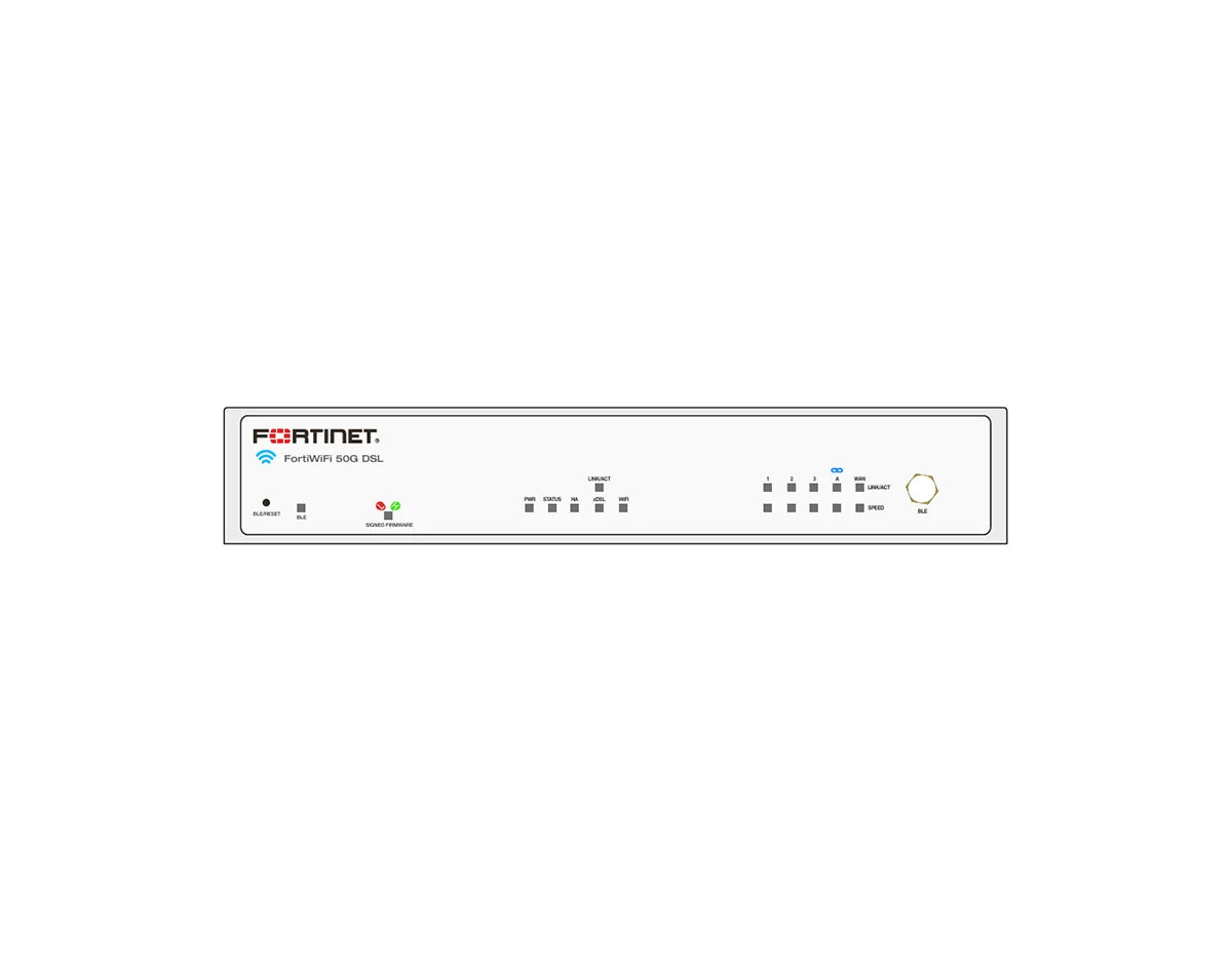 Fortinet FortiWiFi 50G-DSL Firewall + 3 Year UTP Bundle