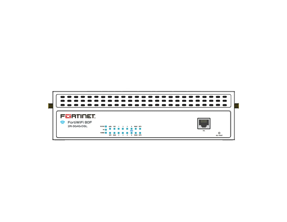 Fortinet FortiWiFi FWF-81F-2R-3G4G-DSL-A-BDL-809-12 + 1 Year Enterprise Protection