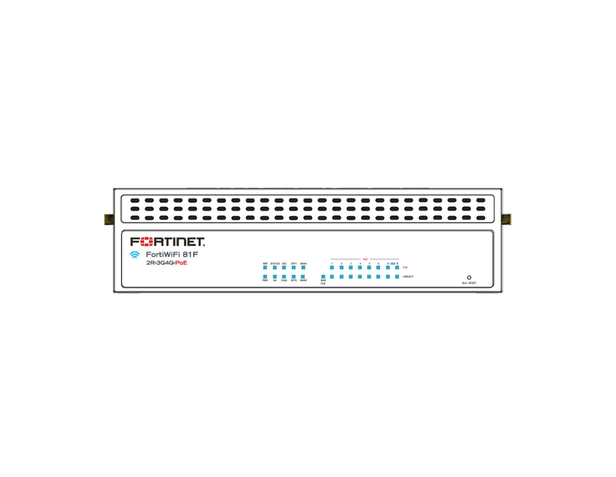 Fortinet FortiWiFi FWF-81F-2R-3G4G-POE-A-BDL-809-12 Firewall + 1 Year Enterprise Protection