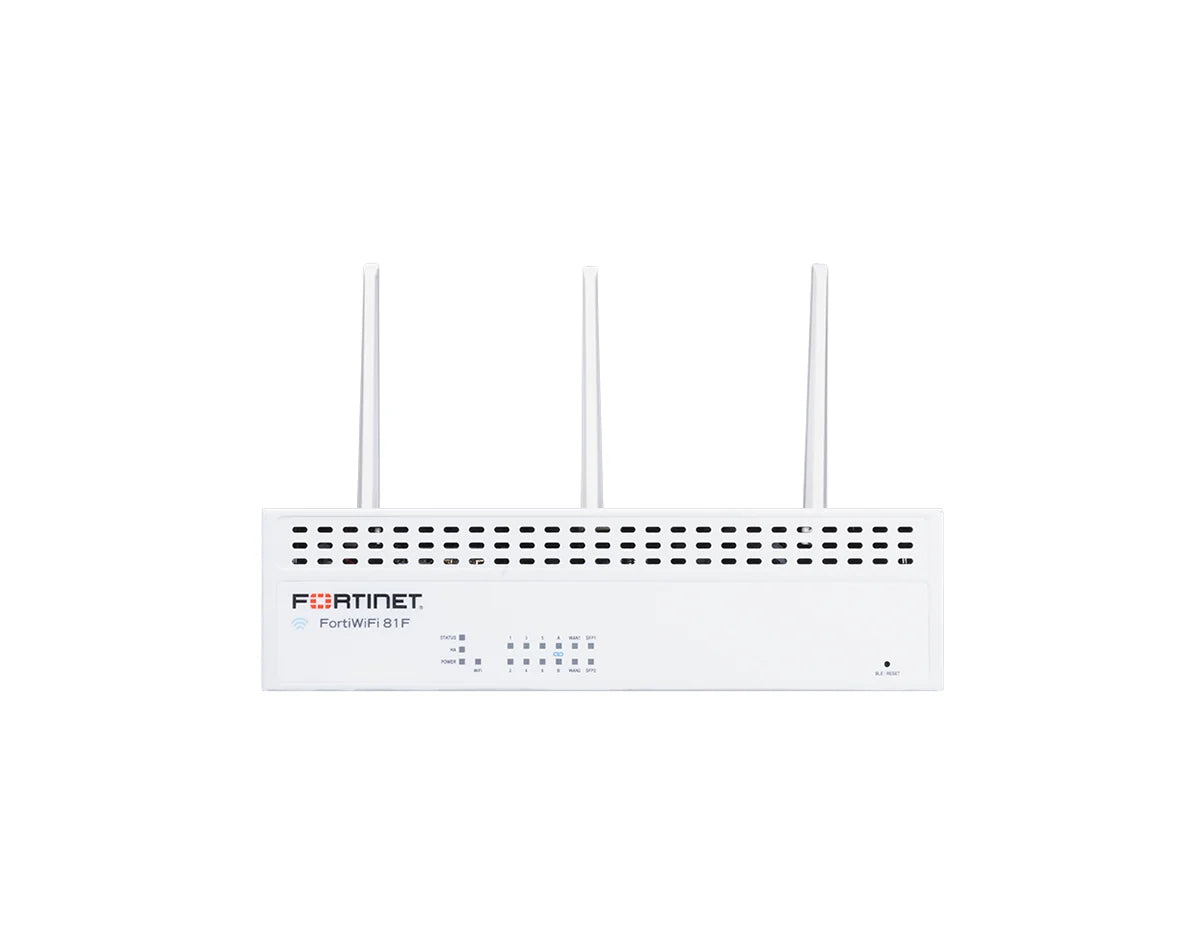 Fortinet FortiWiFi FWF-81F-2R-A-BDL-950-12 Firewall + 3 Year UTP Bundle