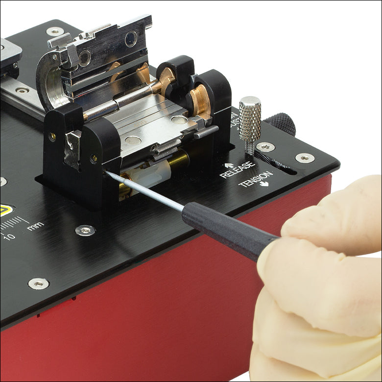 THL-VHW250 - Fiber Holder Insert Set for FWS100 Window Stripper, Ø100 µm - Ø250 µm