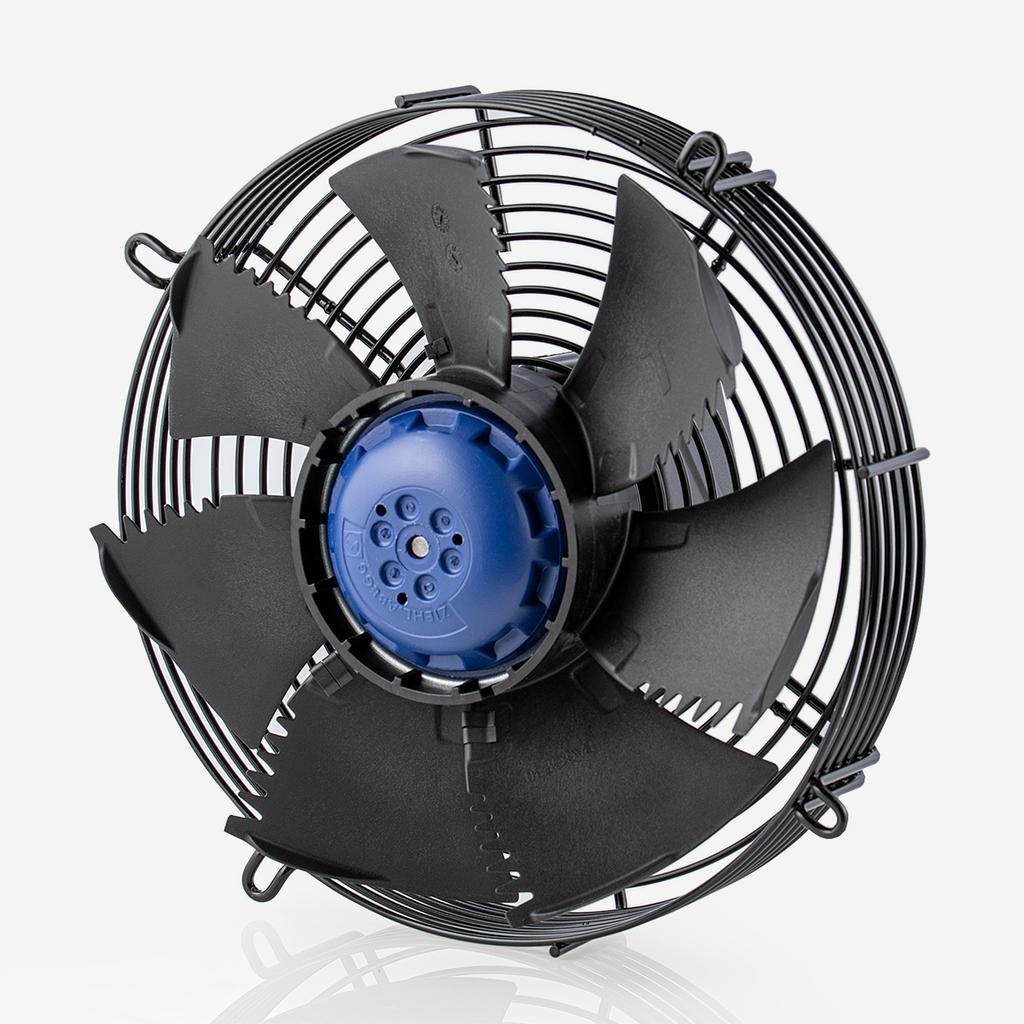 FN025-6IK.OE.V7 MK074-6IK.09.L  ZIEHL-ABEGG Axial Fan 0.23kW 200/277V 1.65/1.2A 3000rpm