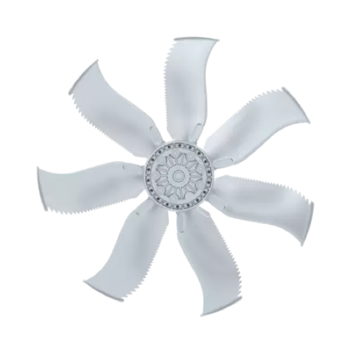 FN071-VDQ.6N.V7P2 ZIEHL-ABEGG Axial Fan 3~400V 2.6 /1.7kW 4.8/2.9 A