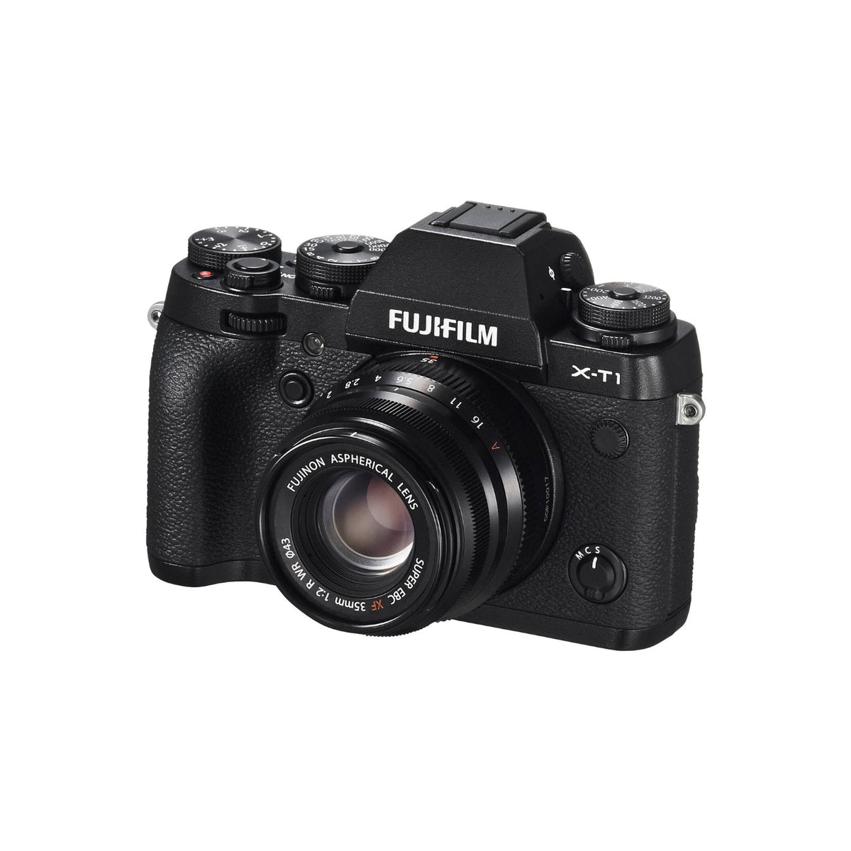 Fujifilm XF 35mm F/2 R WR Lens (Black & Silver)
