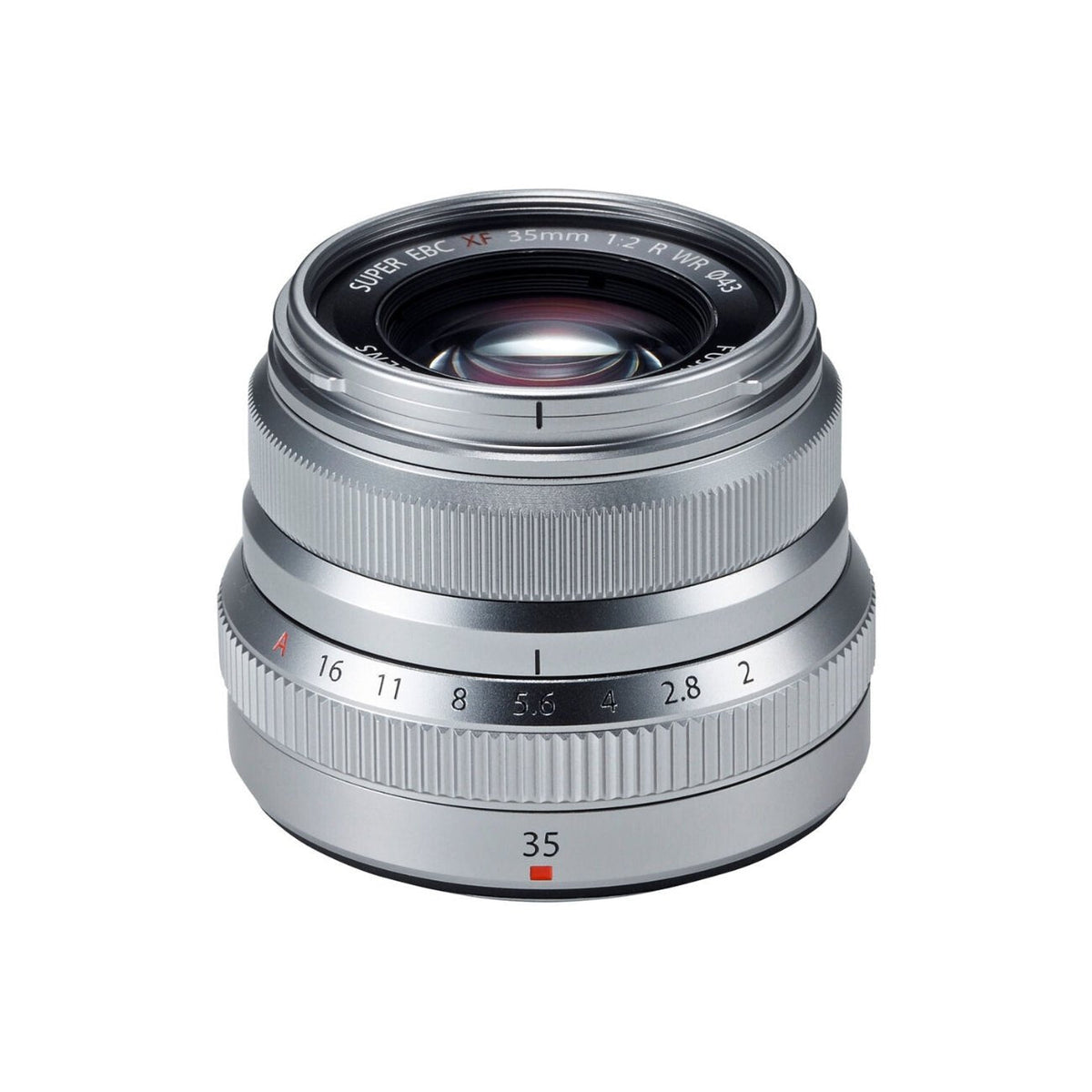 Fujifilm XF 35mm F/2 R WR Lens (Black & Silver)