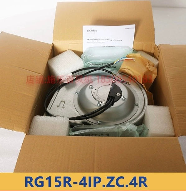 Brand new RG15R-4IP.ZC.4R ZIEHL-ABEGG centrifugal fan