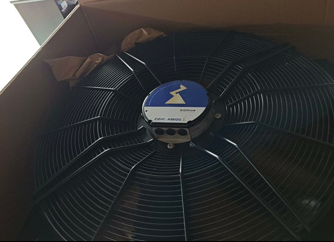 FN071-ZIQ.DG.V7P3 ZIEHL-ABEGG Axial Fan 380/480V 50/60HZ MK116-ZIK.11.UA