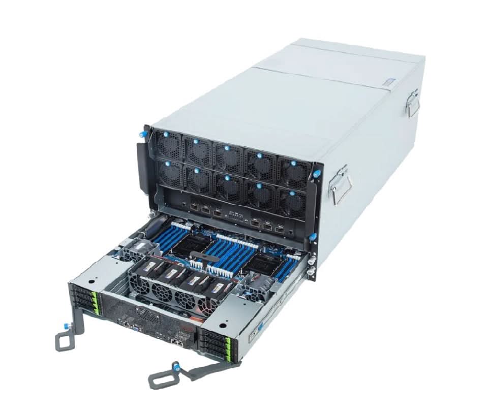 Gigabyte G893-SG1-AAX1 Intel Xeon Scalable 8U Rackmount/GPU Server