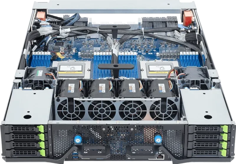 Gigabyte G894-ZD3-AAX7 HPC/AI AMD EPYC DP NVIDIA HGX B300 8U Server