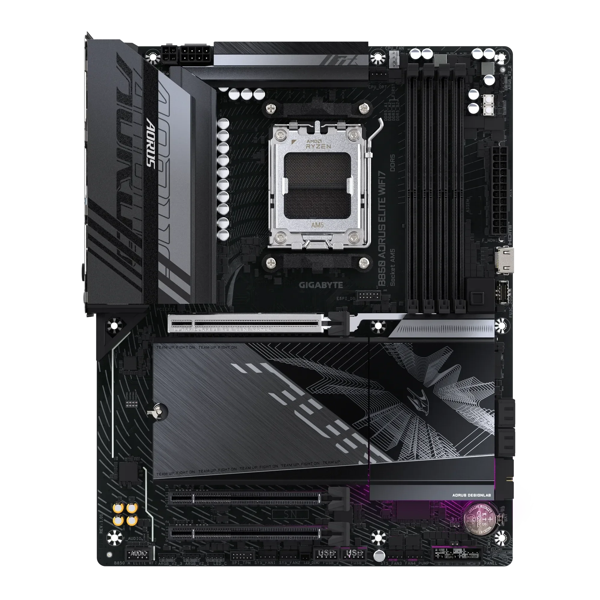 Gigabyte MB B850 AORUS ELITE WIFI7 AMD B850 AM5 Max256GB DDR5
