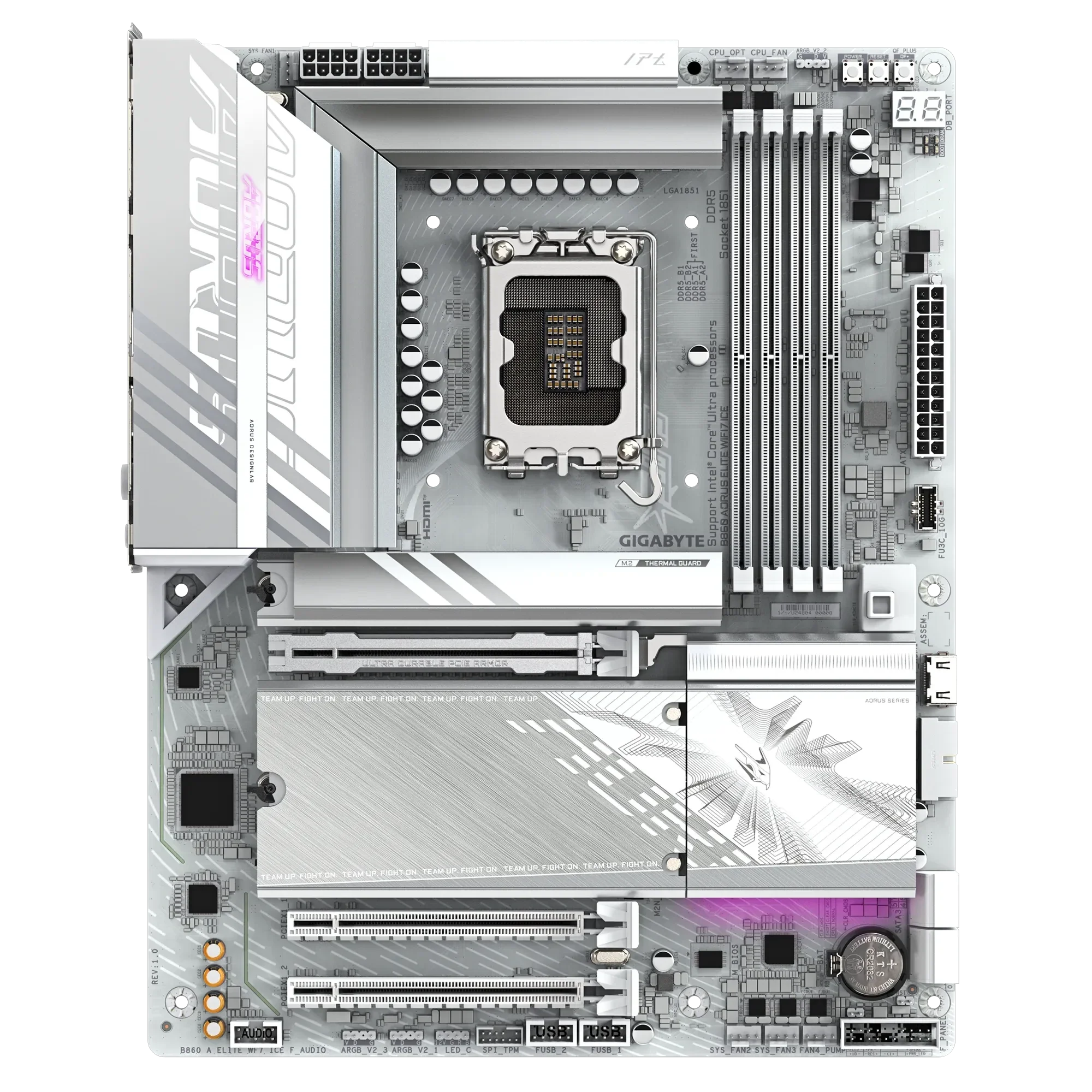 B860 AORUS ELITE WIFI7 ICE GIGABYTE B860 AORUS ELITE WIFI7 ICE